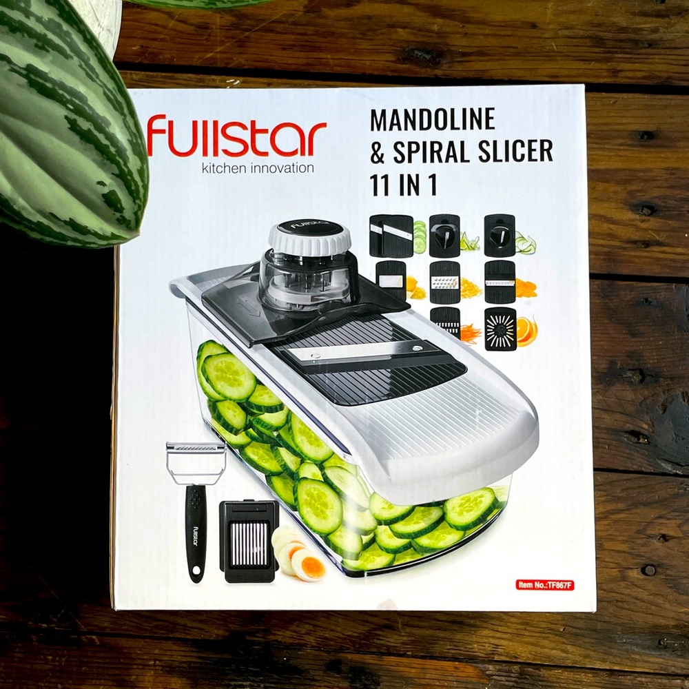 Mandoline & Spiral Slicer 11 in 1